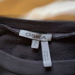 Oska black top sz 2 (US size 10) super soft long sleeve